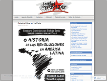 Tablet Screenshot of lajuventudrebelde.wordpress.com