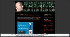 Desktop Screenshot of liberodiessere.wordpress.com