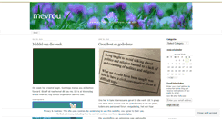 Desktop Screenshot of mevrou.wordpress.com
