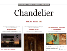 Tablet Screenshot of chandelierlux.wordpress.com