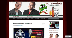 Desktop Screenshot of butecomedia.wordpress.com