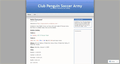 Desktop Screenshot of cpsoccerarmy.wordpress.com