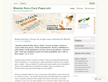 Tablet Screenshot of missaonovafaceptu.wordpress.com