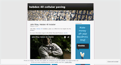 Desktop Screenshot of ecopaving.wordpress.com