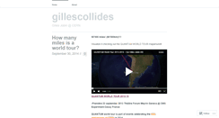 Desktop Screenshot of gillescollides.wordpress.com