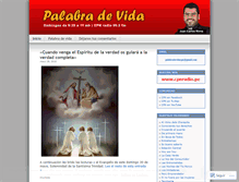 Tablet Screenshot of palabradevidacpn.wordpress.com