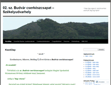 Tablet Screenshot of budvarcserkesz.wordpress.com