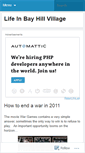 Mobile Screenshot of bayhillvillage.wordpress.com