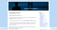 Desktop Screenshot of dirtyharryfilminglocations.wordpress.com