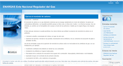 Desktop Screenshot of enargas.wordpress.com