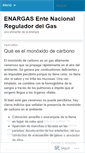 Mobile Screenshot of enargas.wordpress.com