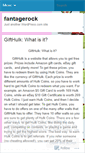Mobile Screenshot of fantagerock.wordpress.com