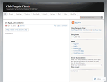 Tablet Screenshot of clubpenguinfunners.wordpress.com