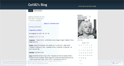 Desktop Screenshot of geli82.wordpress.com