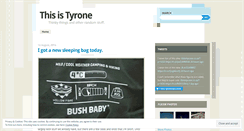 Desktop Screenshot of kingtyrone.wordpress.com