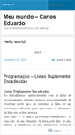 Mobile Screenshot of caduardo.wordpress.com
