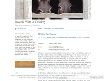 Tablet Screenshot of innerdonkey.wordpress.com