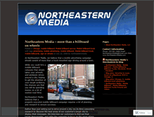 Tablet Screenshot of northeasternmedia.wordpress.com