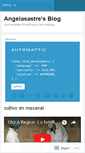 Mobile Screenshot of angelasastre.wordpress.com