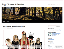 Tablet Screenshot of edgylamb.wordpress.com