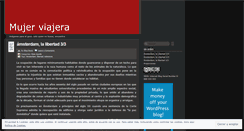 Desktop Screenshot of mujerviajera.wordpress.com