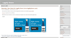 Desktop Screenshot of legallydrawn.wordpress.com
