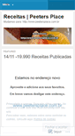 Mobile Screenshot of peetersplace.wordpress.com