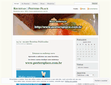Tablet Screenshot of peetersplace.wordpress.com