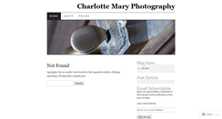 Desktop Screenshot of charlottemaryphotography.wordpress.com