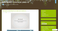 Desktop Screenshot of biogeo1.wordpress.com