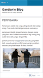 Mobile Screenshot of gardiannagara.wordpress.com