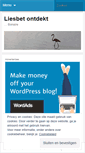 Mobile Screenshot of liesbetontdekt.wordpress.com