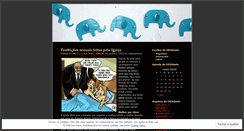 Desktop Screenshot of dielefante.wordpress.com