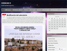 Tablet Screenshot of ciencias2juanjose.wordpress.com