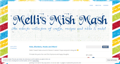 Desktop Screenshot of mellismishmash.wordpress.com