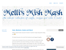 Tablet Screenshot of mellismishmash.wordpress.com