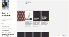 Desktop Screenshot of bartenational.wordpress.com