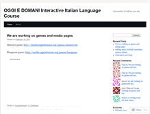 Tablet Screenshot of oggiedomaniorg.wordpress.com