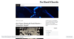 Desktop Screenshot of nohardchords.wordpress.com