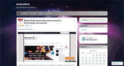 Desktop Screenshot of beatsoftech.wordpress.com