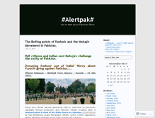 Tablet Screenshot of alertpak.wordpress.com