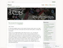 Tablet Screenshot of frazqueira.wordpress.com