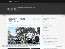 Tablet Screenshot of iheartjfp.wordpress.com