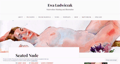 Desktop Screenshot of ewaludwi.wordpress.com
