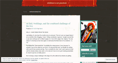 Desktop Screenshot of nihilismisnotpractical.wordpress.com