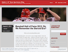 Tablet Screenshot of gablerssportsman.wordpress.com