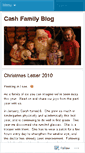Mobile Screenshot of cashfamily.wordpress.com
