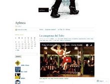Tablet Screenshot of aphnea.wordpress.com
