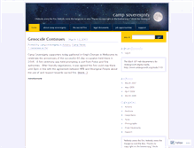 Tablet Screenshot of campsovereignty.wordpress.com