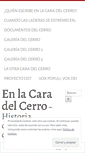 Mobile Screenshot of enlacaradelcerro.wordpress.com
